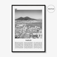 Naples Print Black and White Italy No 1, Naples Wall Art, Naples Poster, Naples Photo, Naples Wall Decor, Napoli, Italia, Europe