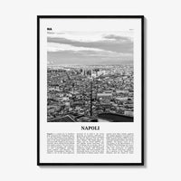Napoli Print Black and White, Napoli Wall Art, Napoli Poster, Napoli Photo, Napoli Wall Décor, Napoli Map, Italia