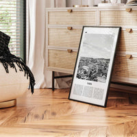 Nara Print Black and White, Nara Wall Art, Nara Poster, Nara Photo, Nara Wall Décor, Nara Map, Japan