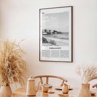 Narragansett Print Black and White No 1, Narragansett Wall Art, Narragansett Poster, Narragansett Photo, Narragansett Décor, Rhode Island