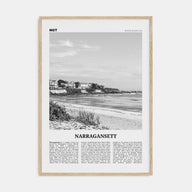 Narragansett Travel B&W No 1 Poster