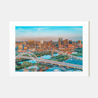 Nashville Landscape Color Poster