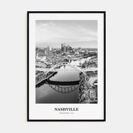 Nashville Portrait B&W No 1 Poster