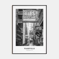 Nashville Portrait B&W No 3 Poster