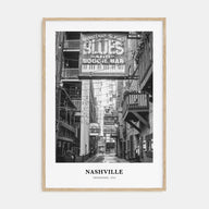 Nashville Portrait B&W No 3 Poster