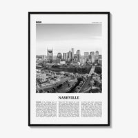 Nashville Print Black and White No 2, Nashville Wall Art, Nashville Poster, Nashville Photo, Tennessee, USA, United States, North America