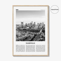Nashville Print Black and White No 2, Nashville Wall Art, Nashville Poster, Nashville Photo, Tennessee, USA, United States, North America