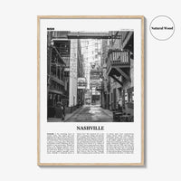 Nashville Print Black and White No 3, Nashville Wall Art, Nashville Poster, Nashville Photo, Tennessee, USA, United States, North America