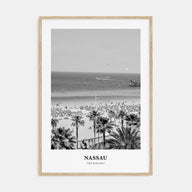 Nassau Portrait B&W Poster