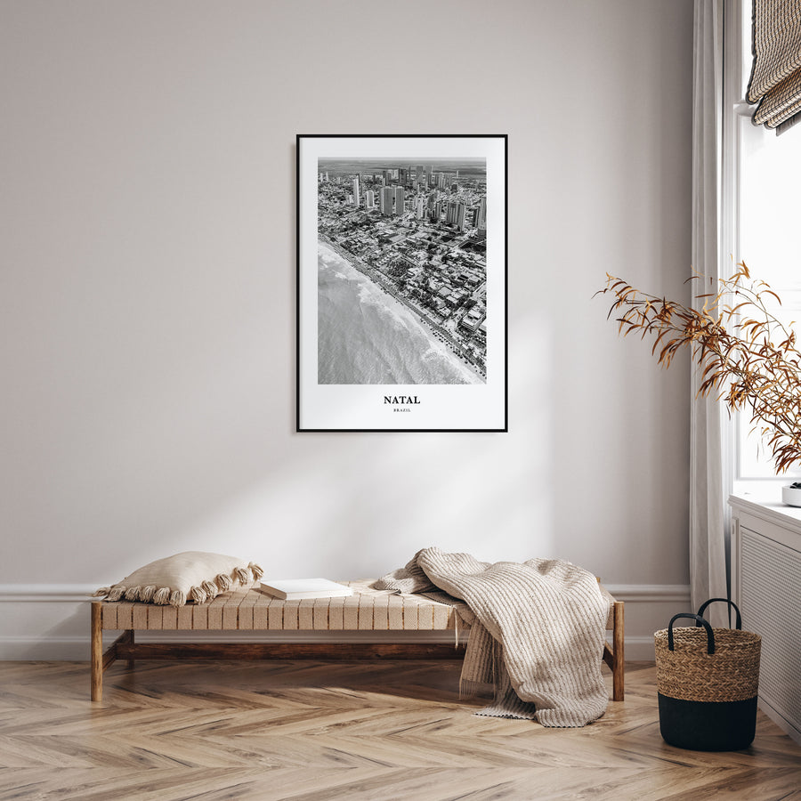 Natal Portrait B&W Poster