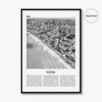 Natal Print Black and White, Natal Wall Art, Natal Poster, Natal Photo, Natal Wall Decor, City Art Print, Rio Grande do Norte Print, Brazil