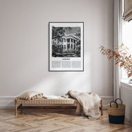 Natchez Travel B&W Poster