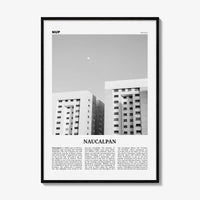 Naucalpan Print Black and White, Naucalpan Wall Art, Naucalpan Poster, Naucalpan Photo, Naucalpan Wall Décor, Mexico