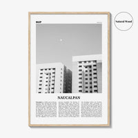 Naucalpan Print Black and White, Naucalpan Wall Art, Naucalpan Poster, Naucalpan Photo, Naucalpan Wall Décor, Mexico