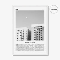 Naucalpan Print Black and White, Naucalpan Wall Art, Naucalpan Poster, Naucalpan Photo, Naucalpan Wall Décor, Mexico