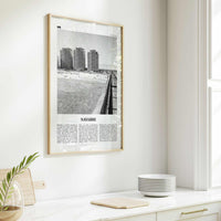 Navarre Print Black and White, Navarre Wall Art, Navarre Poster, Navarre Photo, Navarre Map, Navarre Wall Decor, Florida, USA, United States