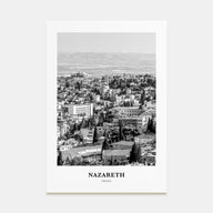 Nazareth Portrait B&W No 2 Poster