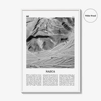 Nazca Print Black and White, Nazca Wall Art, Nazca Poster, Nazca Photo, Nazca Wall Décor, Peru
