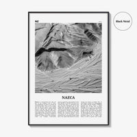 Nazca Print Black and White, Nazca Wall Art, Nazca Poster, Nazca Photo, Nazca Wall Décor, Peru