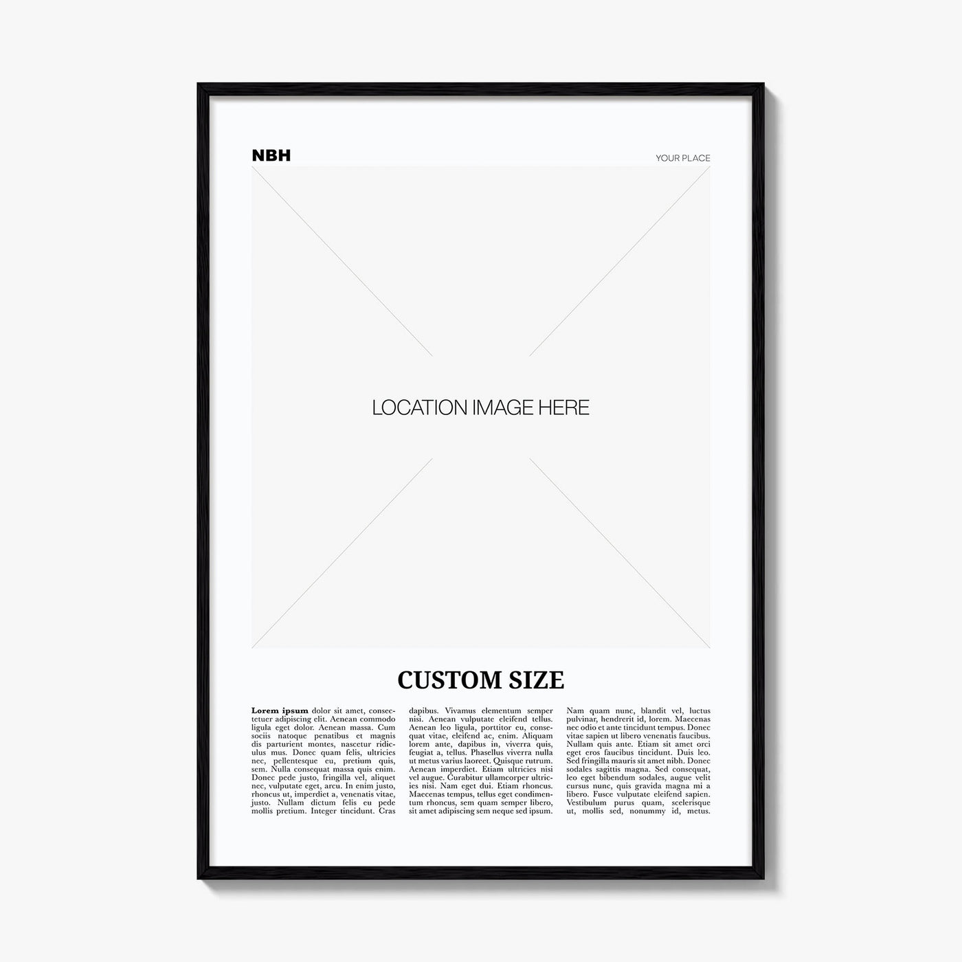 Custom Size Poster