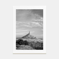 Nebraska Photo B&W Poster