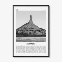 Nebraska Print Black and White No 2, Nebraska Wall Art, Nebraska Poster, Nebraska Photo, Nebraska Wall Décor, Nebraska Map