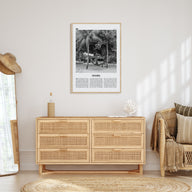 Negril Travel B&W Poster