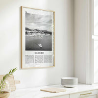 Nelson Bay Print Black and White, Nelson Bay Wall Art, Nelson Bay Poster, Nelson Bay Photo, Nelson Bay Décor, New South Wales, Australia