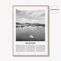 Nelson Bay Print Black and White, Nelson Bay Wall Art, Nelson Bay Poster, Nelson Bay Photo, Nelson Bay Décor, New South Wales, Australia
