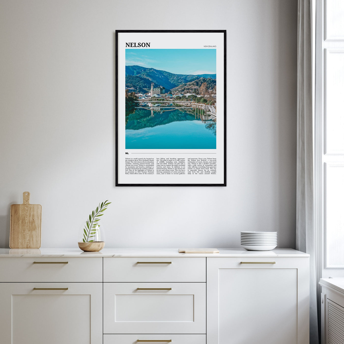 Nelson Travel Color Poster