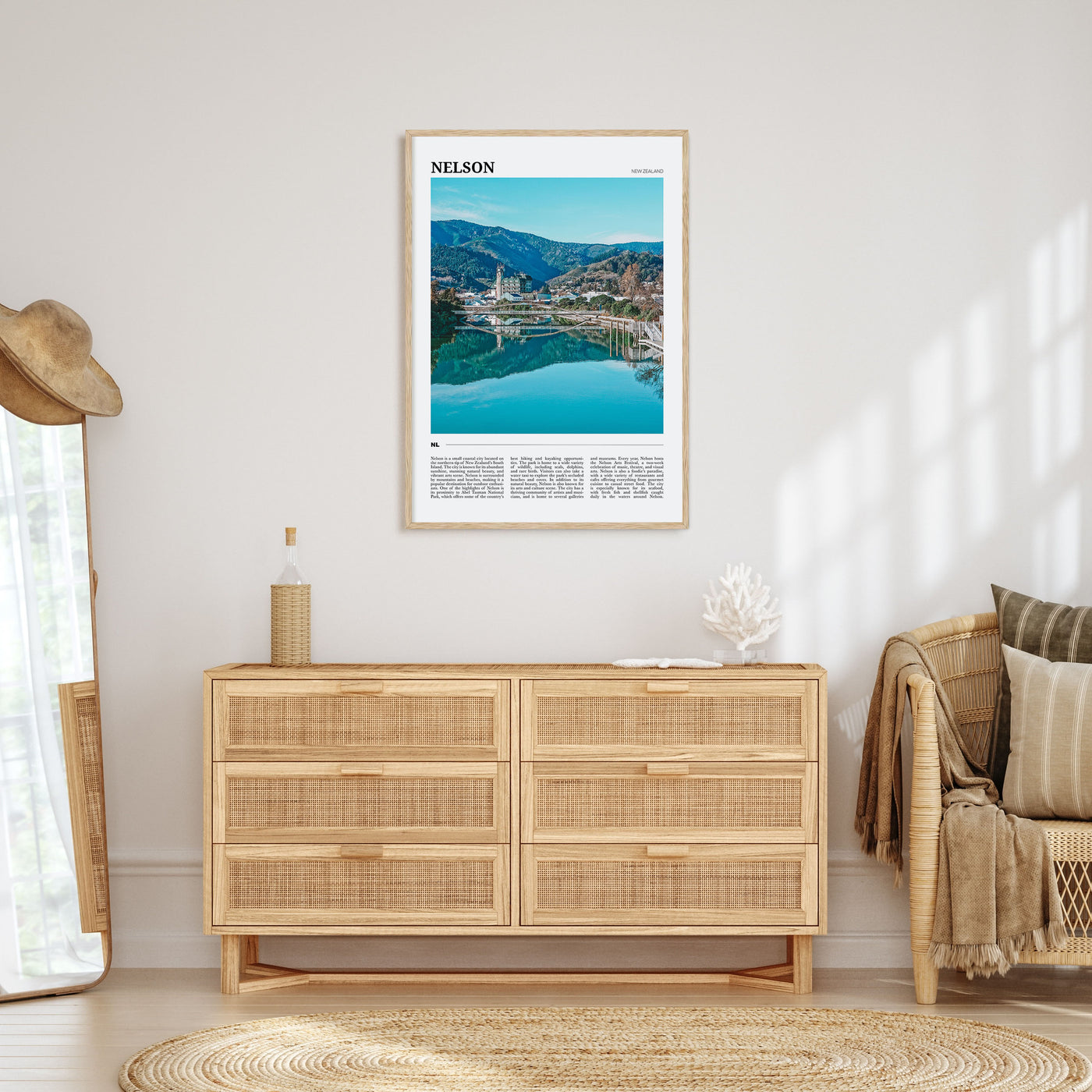 Nelson Travel Color Poster