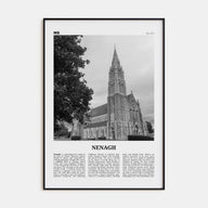 Nenagh Travel B&W Poster
