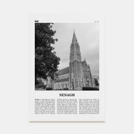 Nenagh Travel B&W Poster