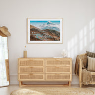 Nepal Landscape Color Poster