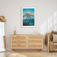 Nepal Photo Color Poster