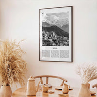 Nepal Print Black and White No 1, Nepal Wall Art, Nepal Poster, Nepal Photo, Nepal Wall Decor, Country Art Print, Kathmandu, Nepāl, Asia