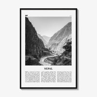 Nepal Print Black and White No 2, Nepal Wall Art, Nepal Poster, Nepal Photo, Nepal Wall Decor, Country Print, Kathmandu, Nepāl, Asia