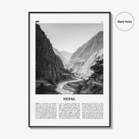 Nepal Print Black and White No 2, Nepal Wall Art, Nepal Poster, Nepal Photo, Nepal Wall Decor, Country Print, Kathmandu, Nepāl, Asia