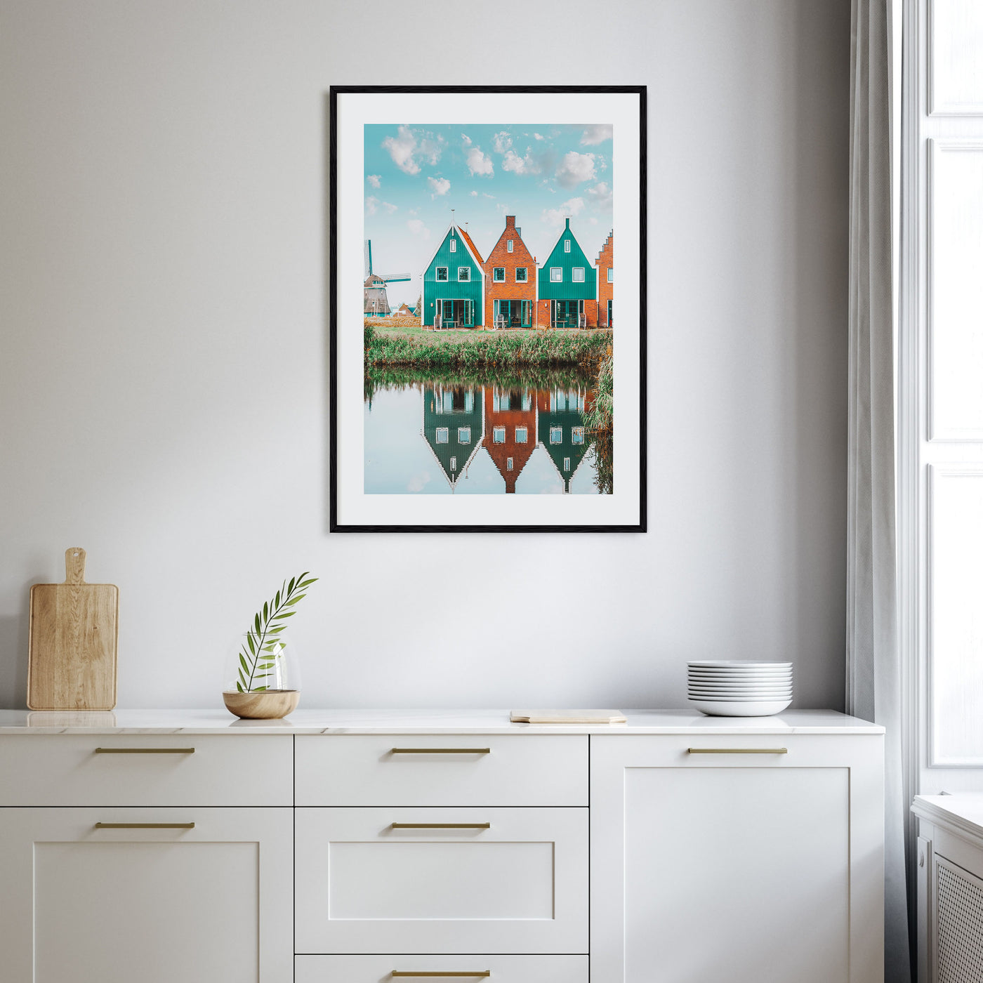 Netherlands Photo Color Poster