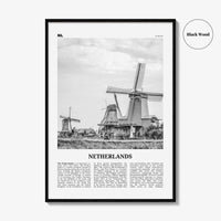 Netherlands Print Black and White, Netherlands Wall Art, Netherlands Poster, Netherlands Photo, Nederland, Holland, Amsterdam, Europe