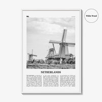 Netherlands Print Black and White, Netherlands Wall Art, Netherlands Poster, Netherlands Photo, Nederland, Holland, Amsterdam, Europe