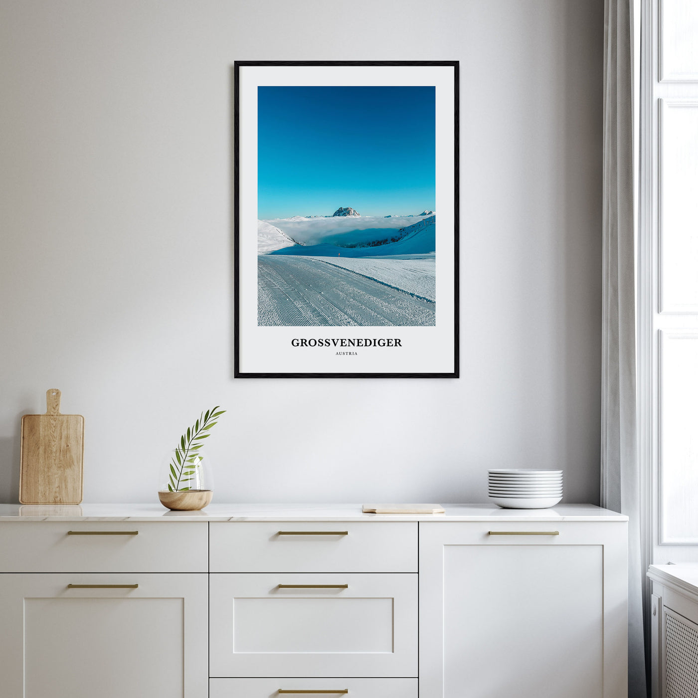 Neukirchen am Großvenediger Portrait Color Poster