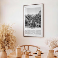 Nevada Print Black and White No 1, Nevada Wall Art, Nevada Poster, Nevada Photo, Nevada Wall Decor, USA, United States, North America