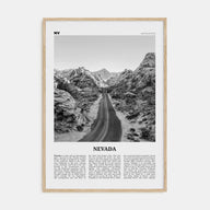 Nevada Travel B&W No 1 Poster