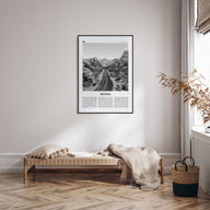 Nevada Travel B&W No 1 Poster