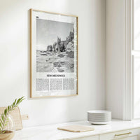 New Brunswick Print Black and White, New Brunswick Wall Art, New Brunswick Poster, New Brunswick Photo, New Brunswick Wall Decor, Canada