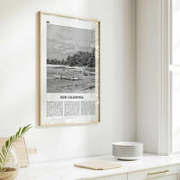 New Caledonia Print Black and White, New Caledonia Wall Art, New Caledonia Poster, New Caledonia Photo, Nouvelle-Calédonie, Oceania