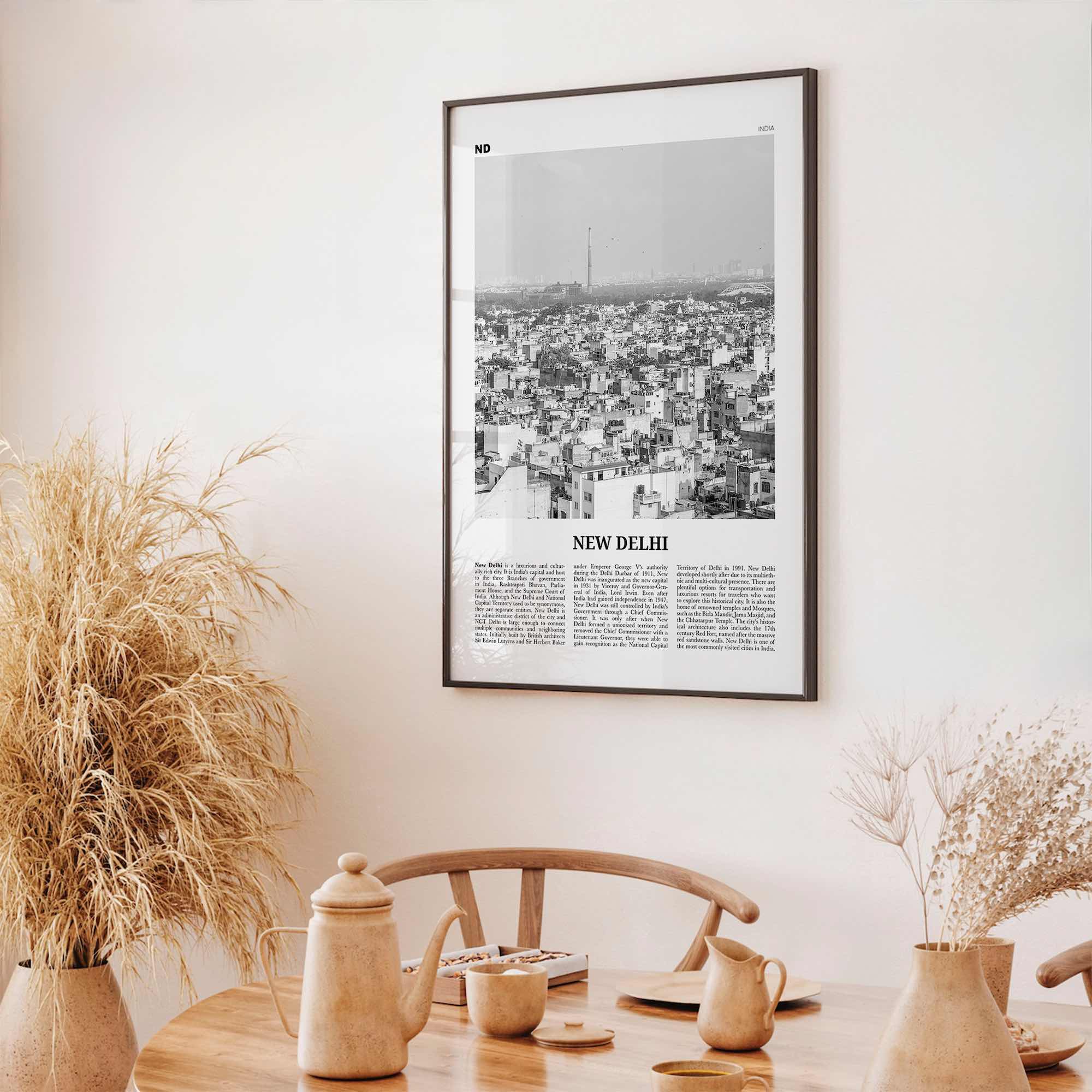 New Delhi Print Black and White, New Delhi Wall Art, New Delhi Poster, New Delhi Photo, New Delhi Wall Décor, India, Naī Dillī, Bhārat