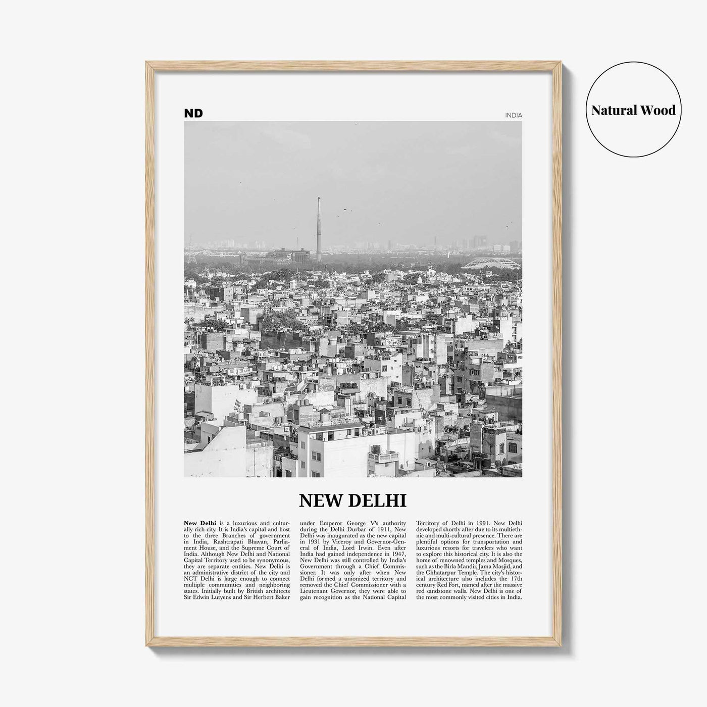 New Delhi Print Black and White, New Delhi Wall Art, New Delhi Poster, New Delhi Photo, New Delhi Wall Décor, India, Naī Dillī, Bhārat