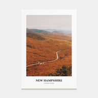 New Hampshire Portrait Color No 3 Poster